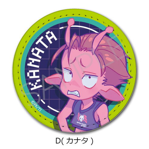 『銀河特急 ミルキー☆サブウェイ』レザーバッジ D カナタ